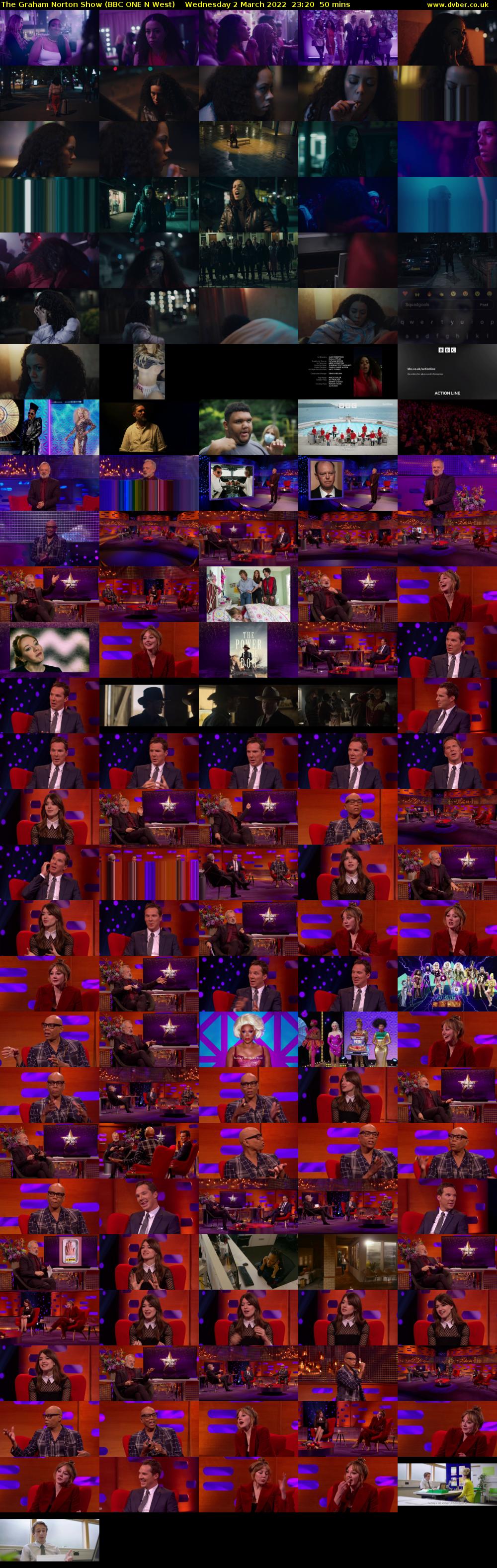 The Graham Norton Show (BBC ONE N West) Wednesday 2 March 2022 23:20 - 00:10