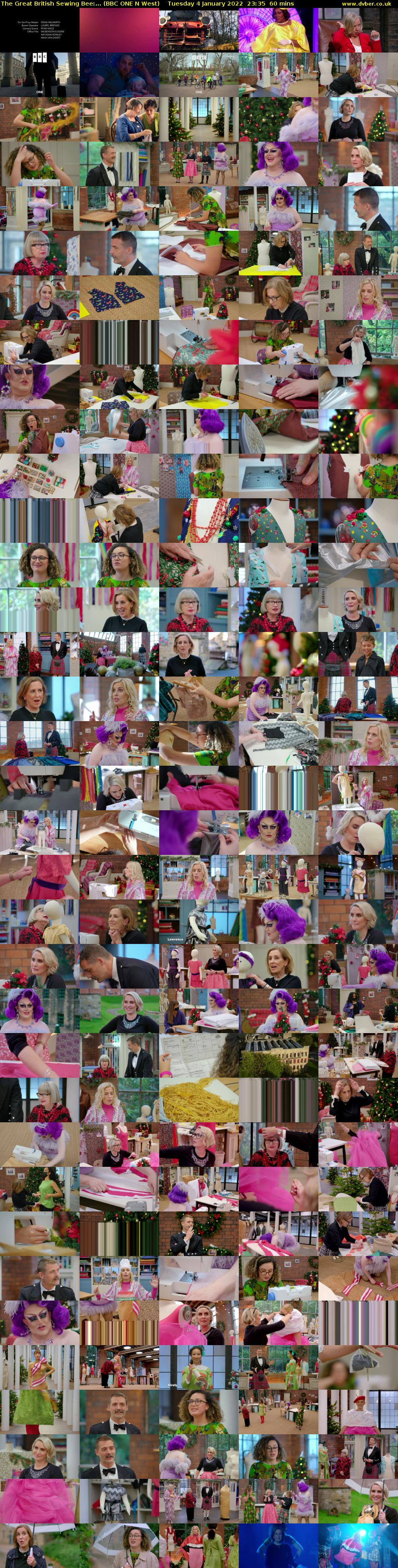 The Great British Sewing Bee:... (BBC ONE N West) Tuesday 4 January 2022 23:35 - 00:35