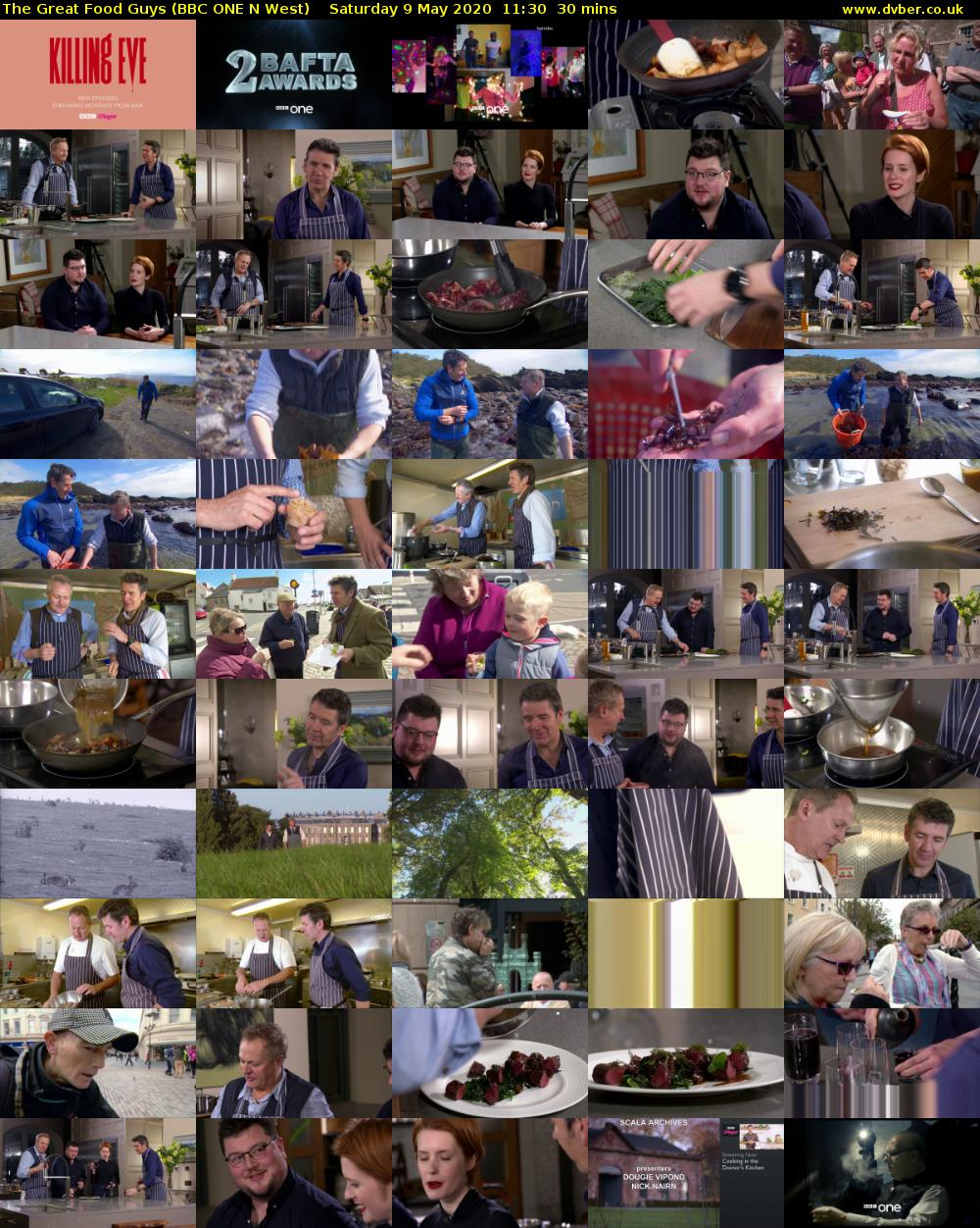 The Great Food Guys (BBC ONE N West) Saturday 9 May 2020 11:30 - 12:00