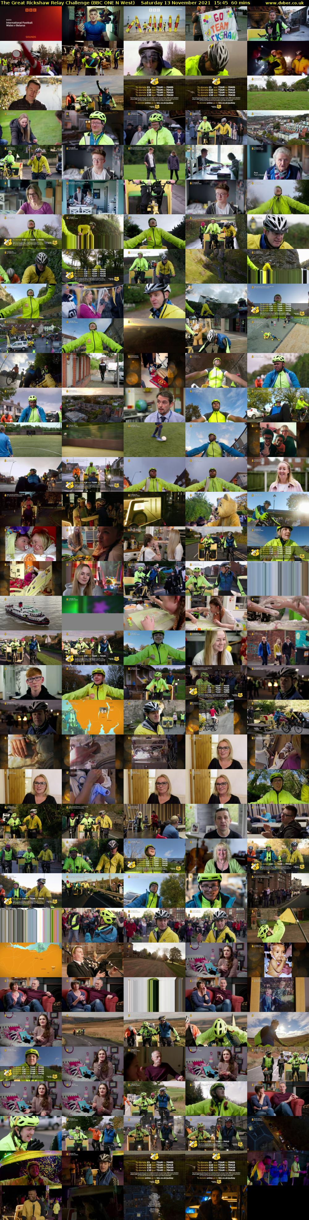 The Great Rickshaw Relay Challenge (BBC ONE N West) Saturday 13 November 2021 15:45 - 16:45