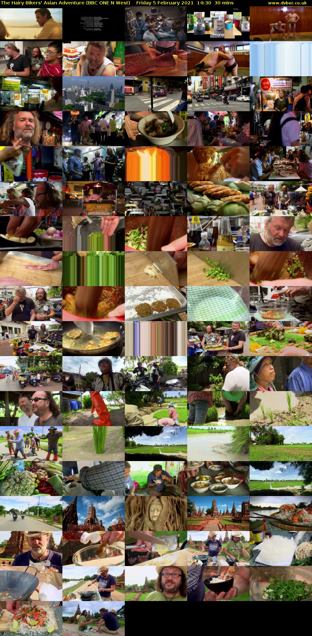 The Hairy Bikers' Asian Adventure (BBC ONE N West) Friday 5 February 2021 14:30 - 15:00