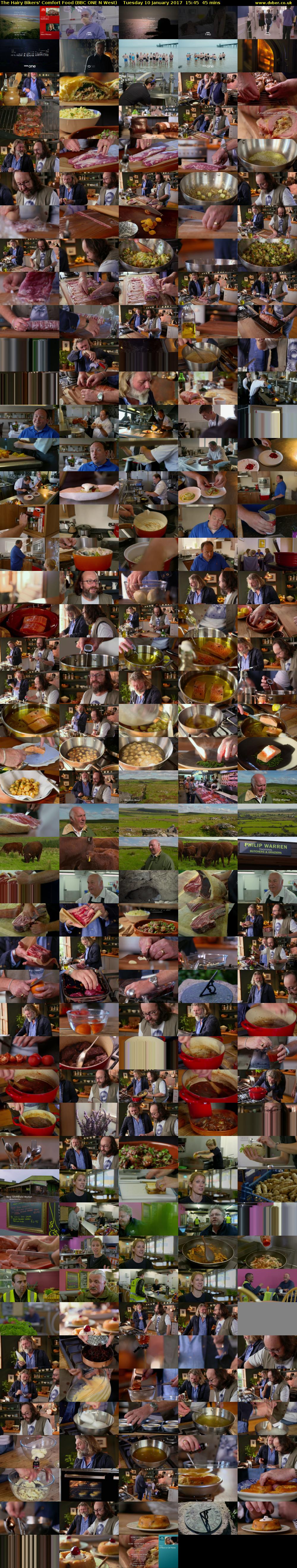 The Hairy Bikers' Comfort Food (BBC ONE N West) Tuesday 10 January 2017 15:45 - 16:30