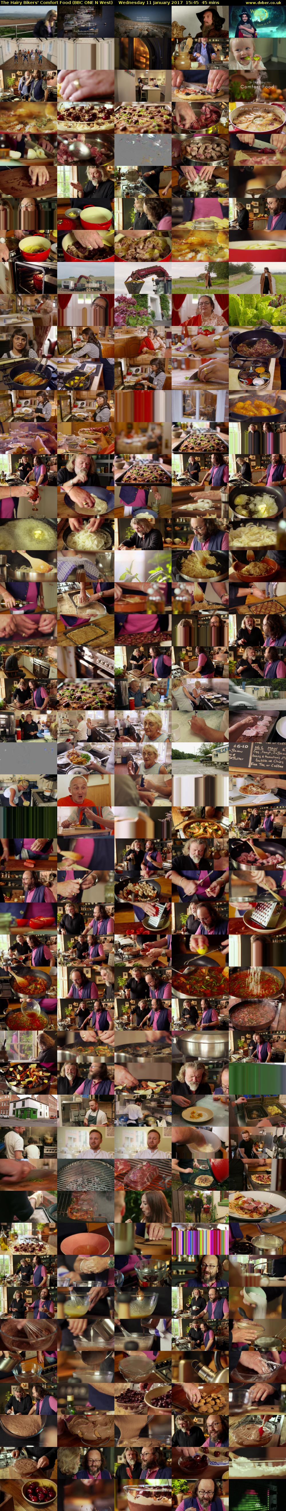 The Hairy Bikers' Comfort Food (BBC ONE N West) Wednesday 11 January 2017 15:45 - 16:30