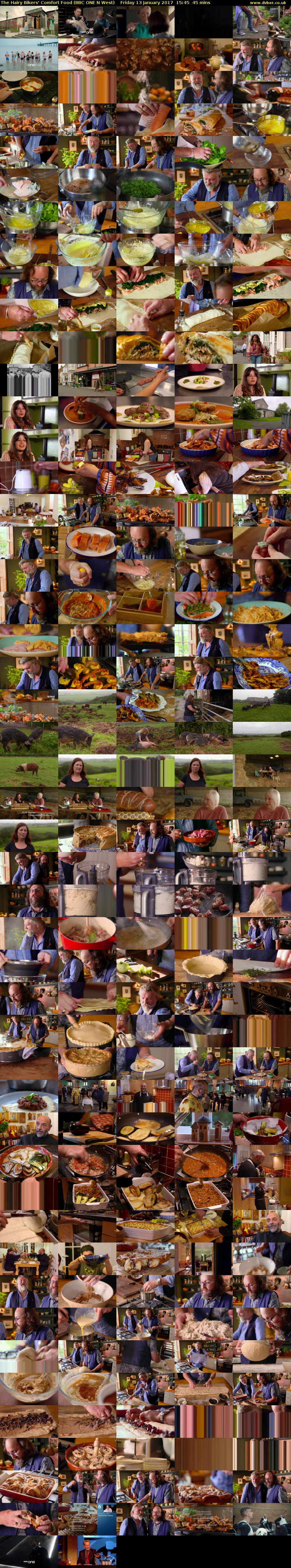 The Hairy Bikers' Comfort Food (BBC ONE N West) Friday 13 January 2017 15:45 - 16:30