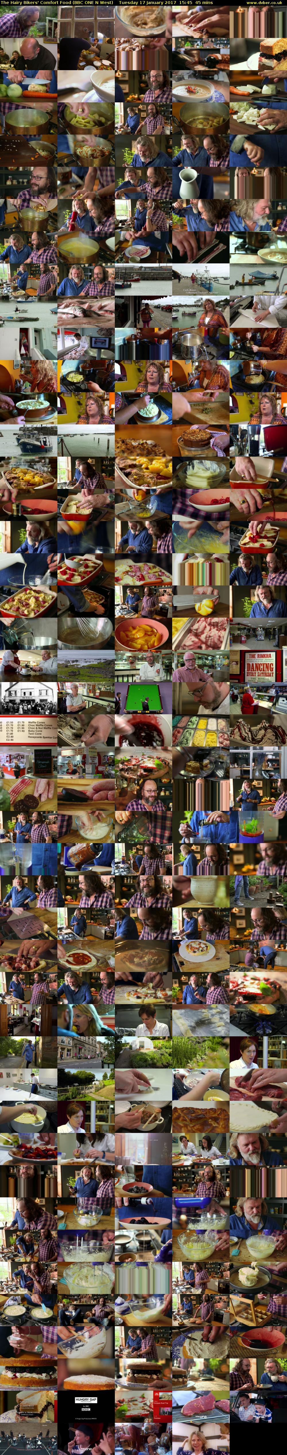 The Hairy Bikers' Comfort Food (BBC ONE N West) Tuesday 17 January 2017 15:45 - 16:30