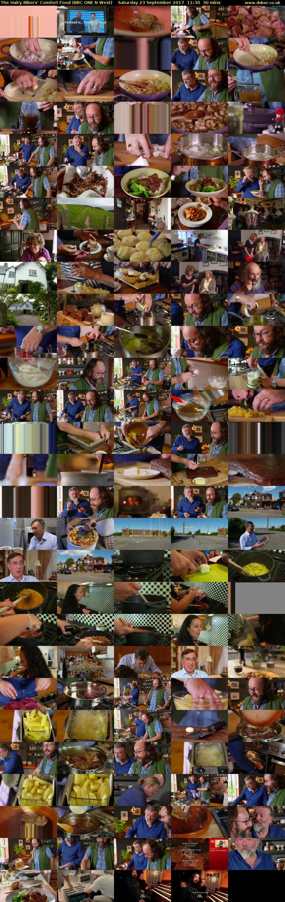The Hairy Bikers' Comfort Food (BBC ONE N West) Saturday 23 September 2017 11:30 - 12:00