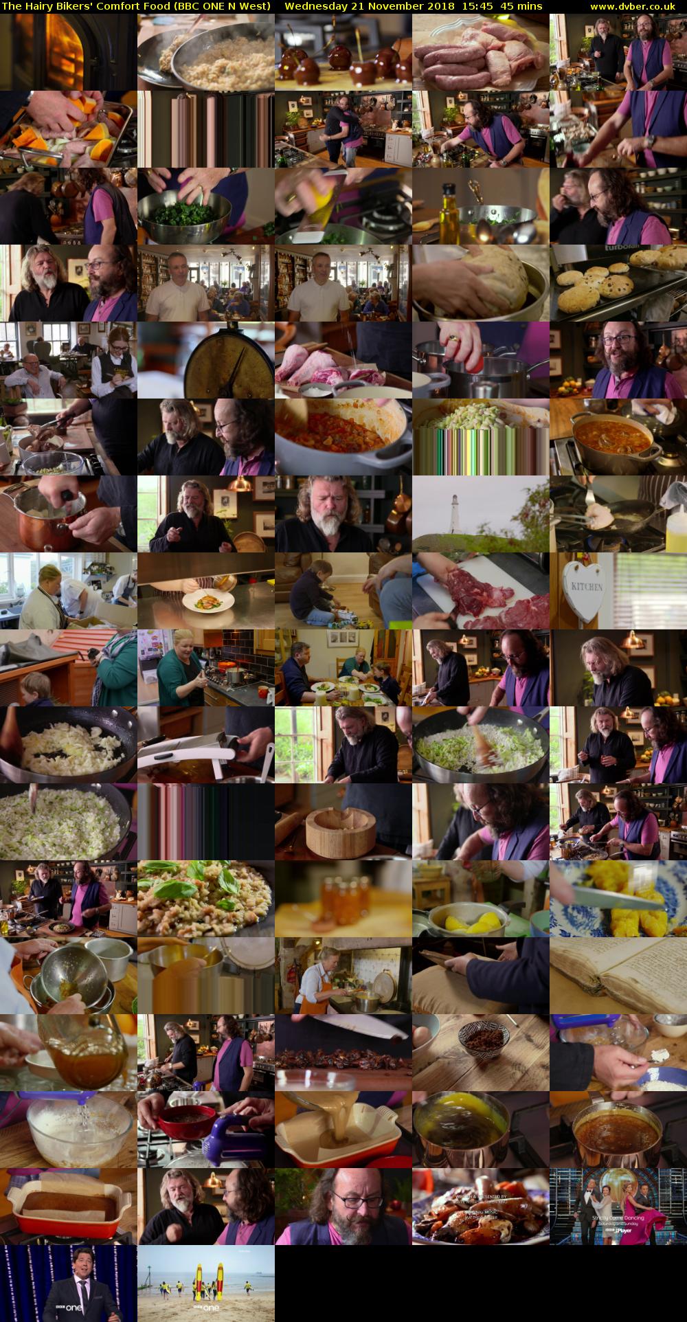 The Hairy Bikers' Comfort Food (BBC ONE N West) Wednesday 21 November 2018 15:45 - 16:30
