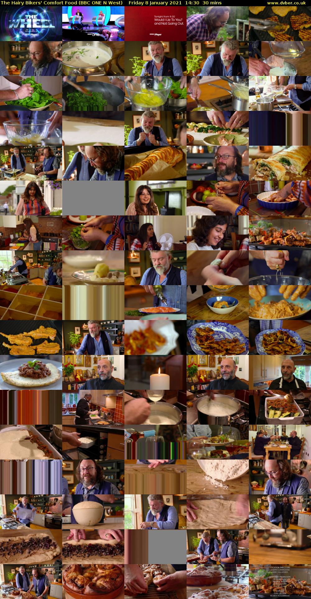 The Hairy Bikers' Comfort Food (BBC ONE N West) Friday 8 January 2021 14:30 - 15:00
