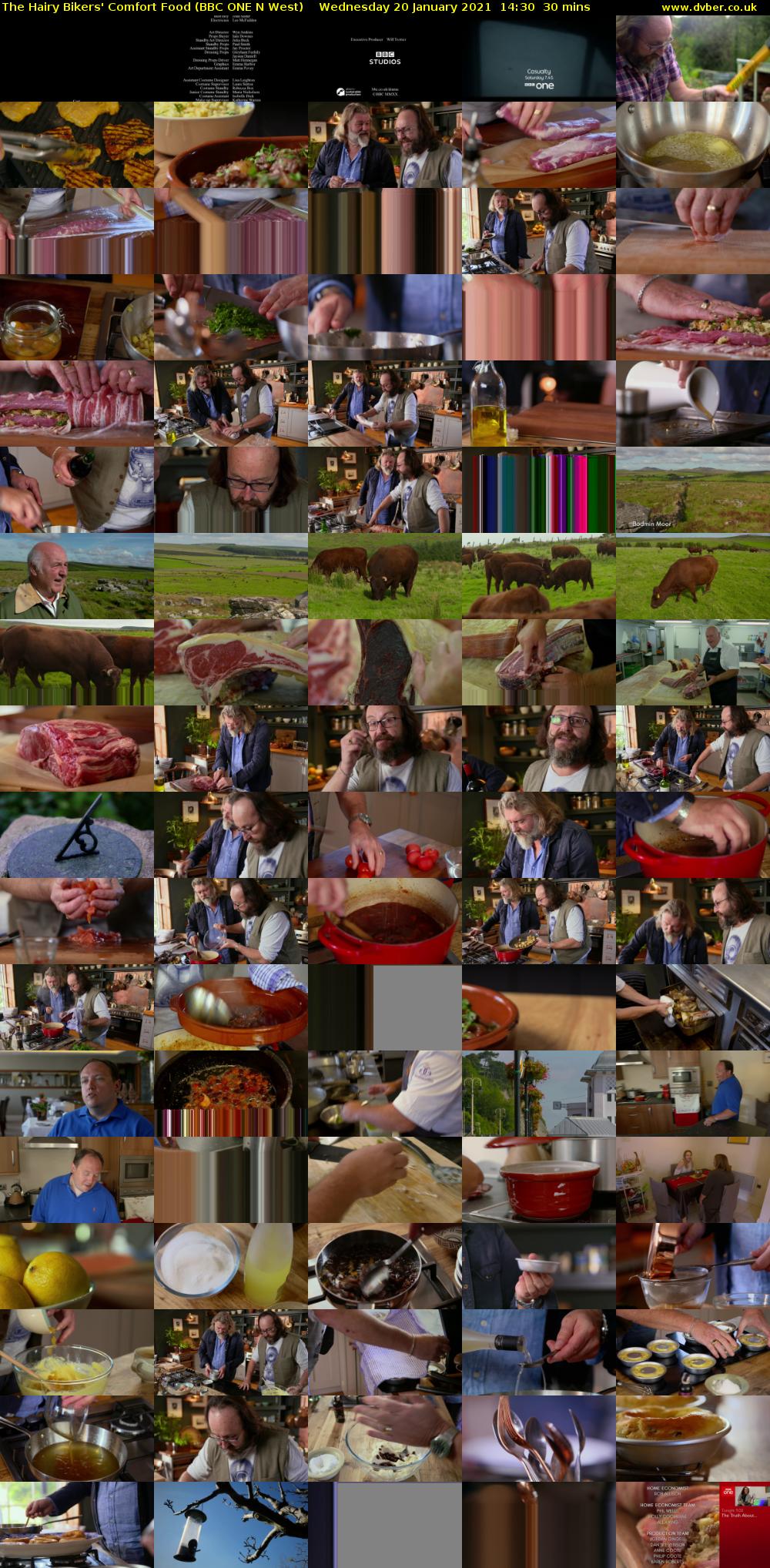 The Hairy Bikers' Comfort Food (BBC ONE N West) Wednesday 20 January 2021 14:30 - 15:00