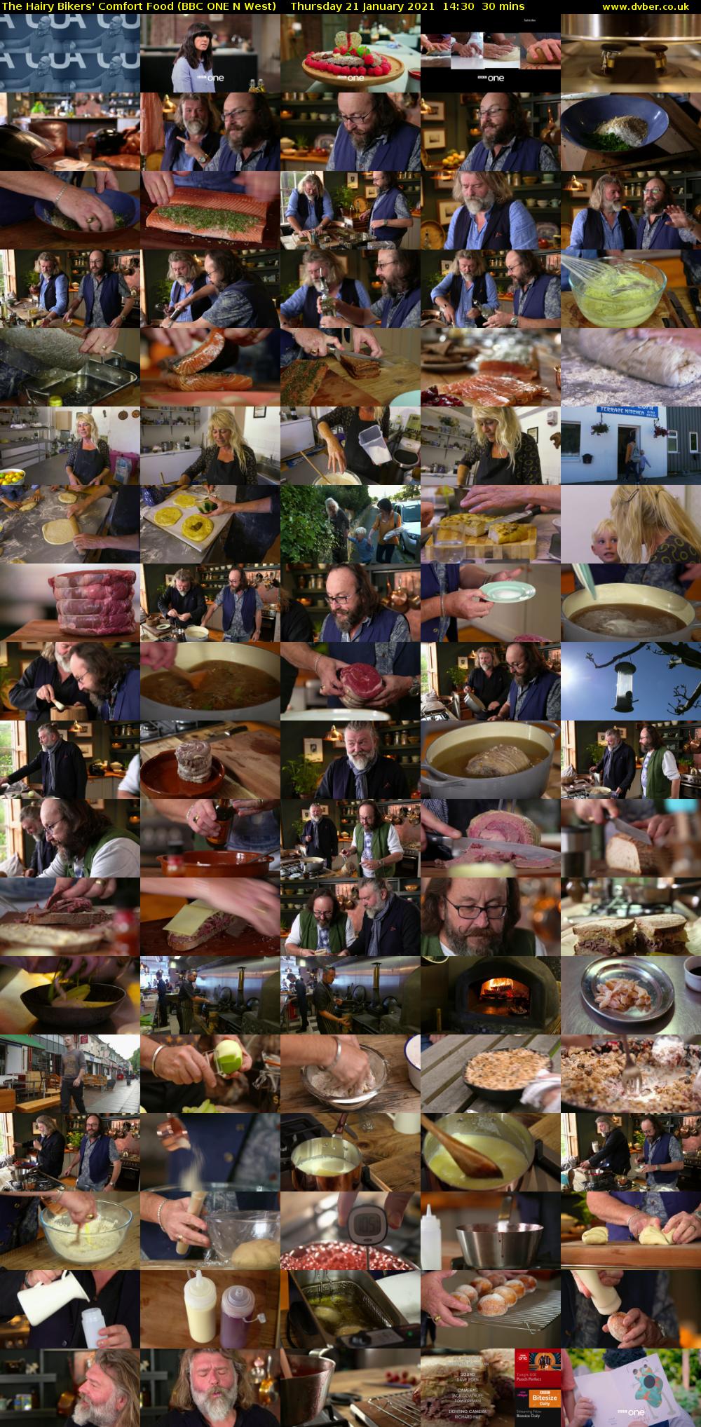 The Hairy Bikers' Comfort Food (BBC ONE N West) Thursday 21 January 2021 14:30 - 15:00