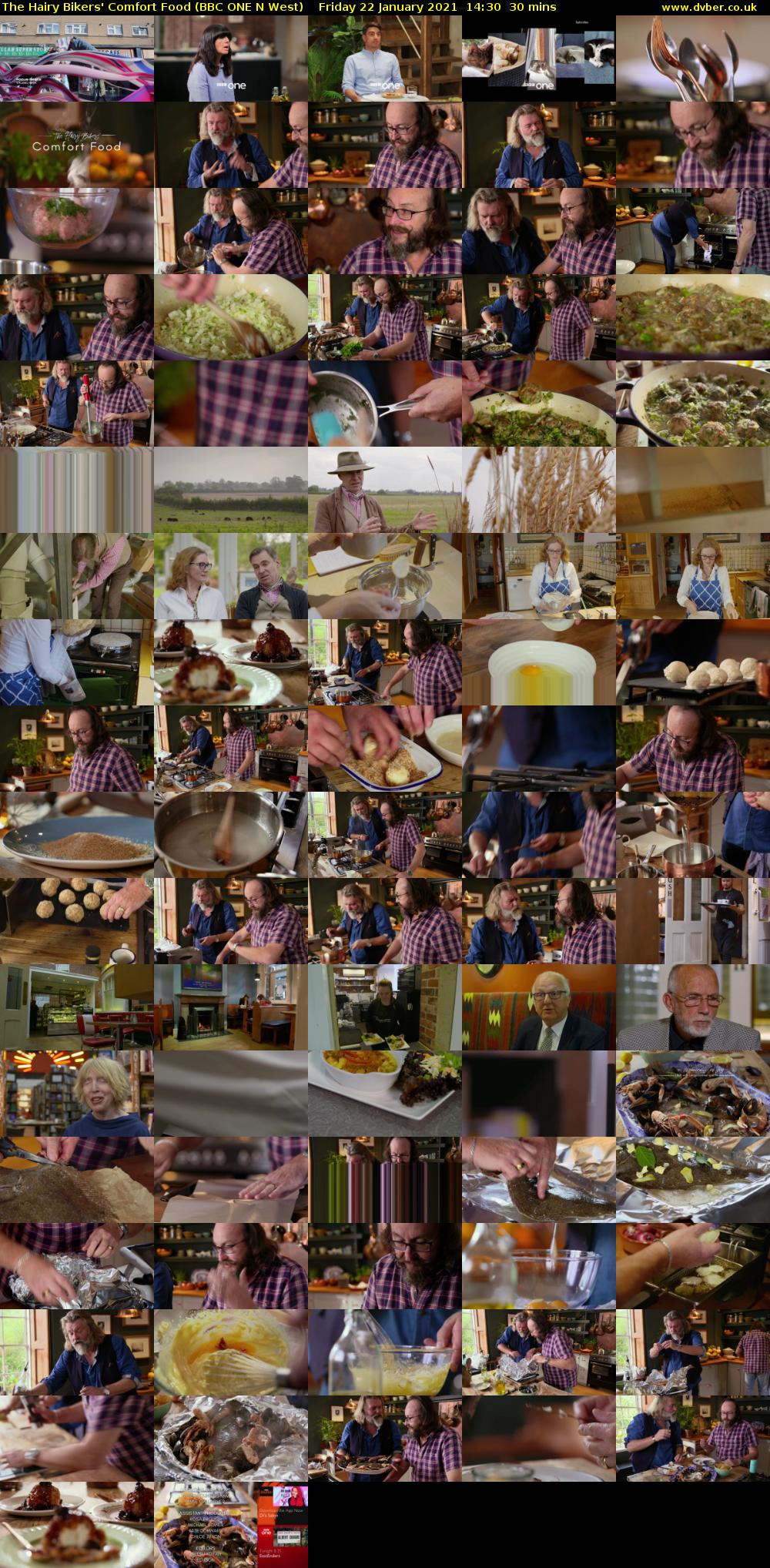 The Hairy Bikers' Comfort Food (BBC ONE N West) Friday 22 January 2021 14:30 - 15:00