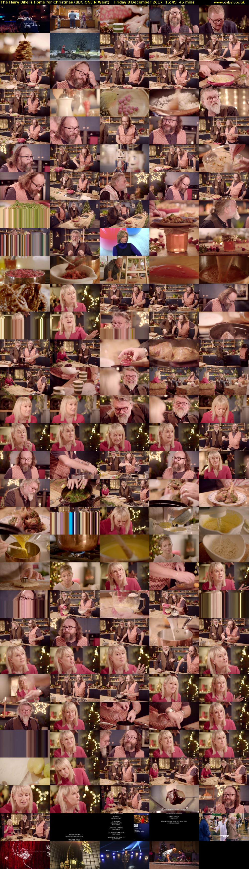 The Hairy Bikers Home for Christmas (BBC ONE N West) Friday 8 December 2017 15:45 - 16:30