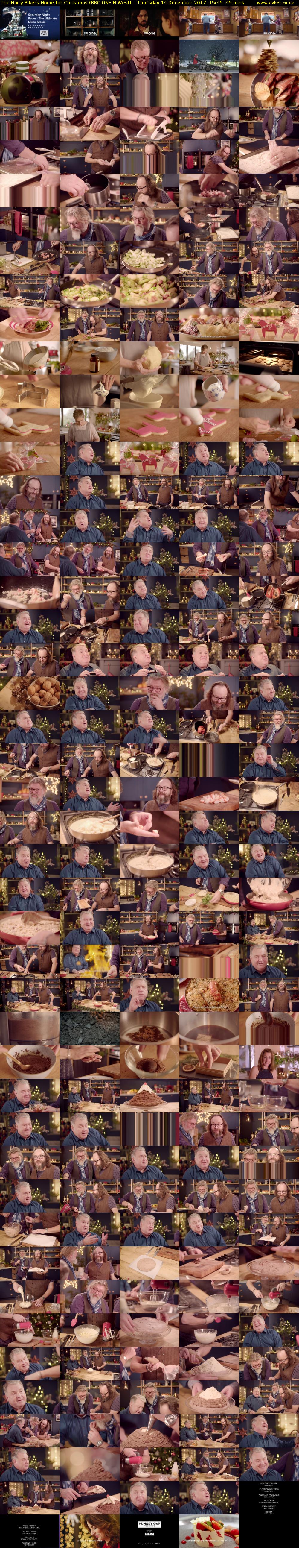 The Hairy Bikers Home for Christmas (BBC ONE N West) Thursday 14 December 2017 15:45 - 16:30