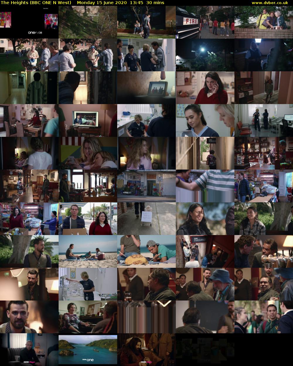 The Heights (BBC ONE N West) Monday 15 June 2020 13:45 - 14:15