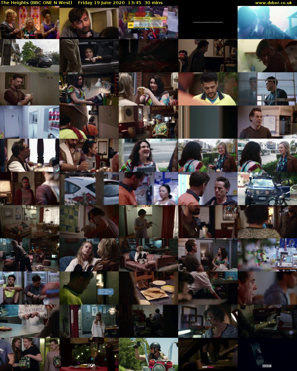 The Heights (BBC ONE N West) Friday 19 June 2020 13:45 - 14:15