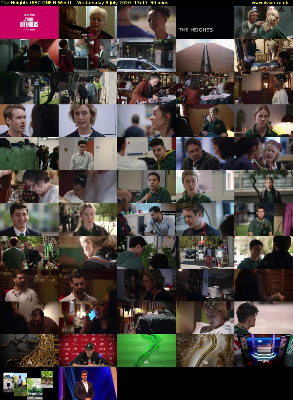 The Heights (BBC ONE N West) Wednesday 8 July 2020 13:45 - 14:15