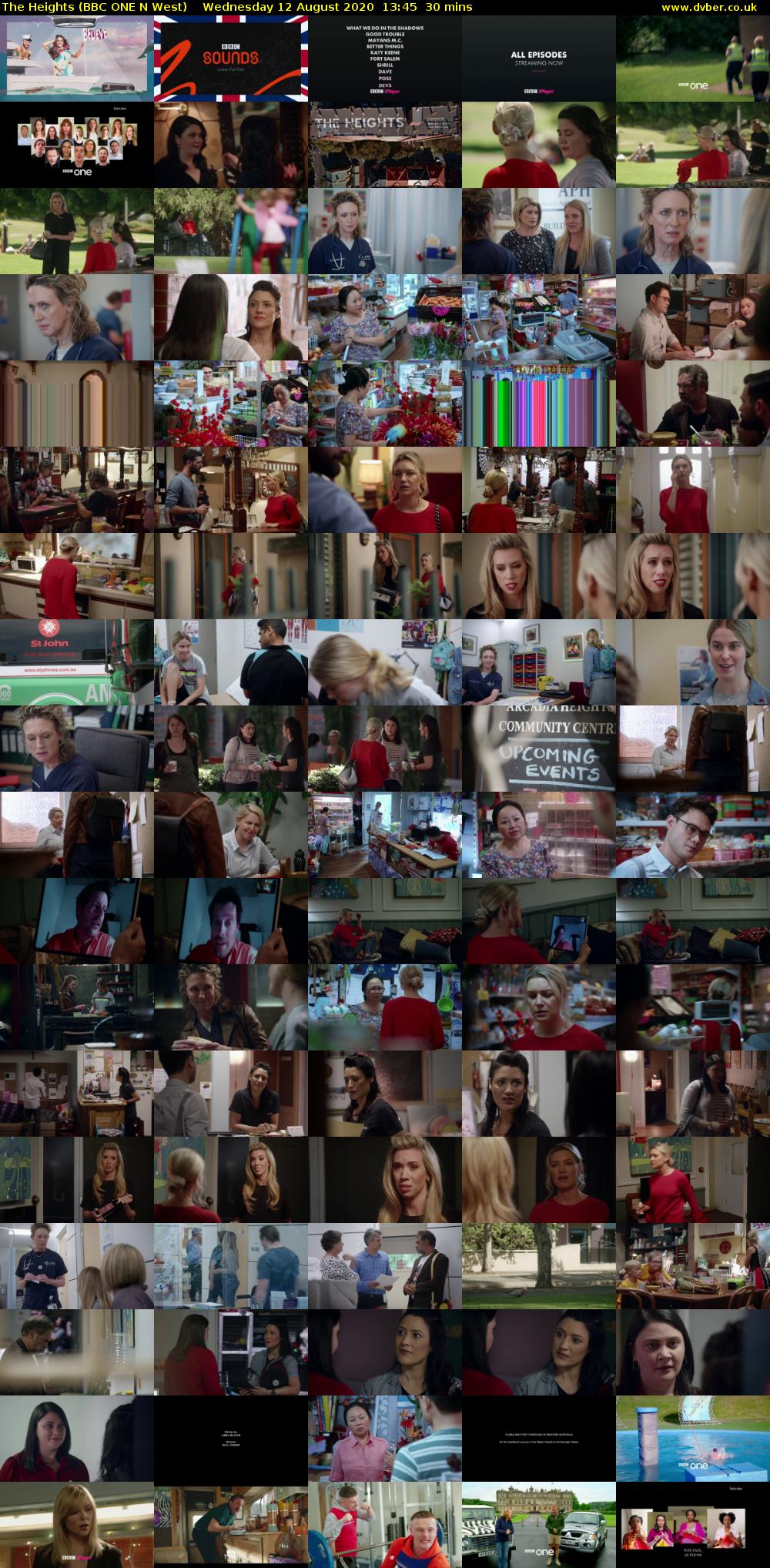 The Heights (BBC ONE N West) Wednesday 12 August 2020 13:45 - 14:15