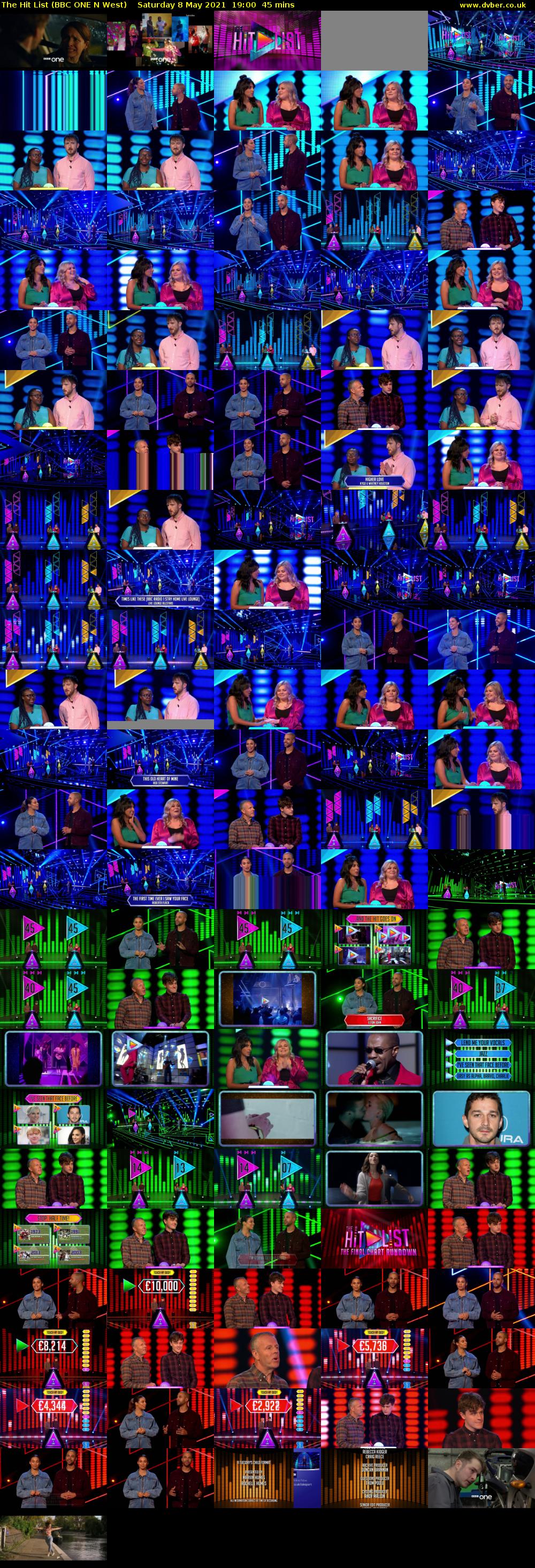 The Hit List (BBC ONE N West) Saturday 8 May 2021 19:00 - 19:45