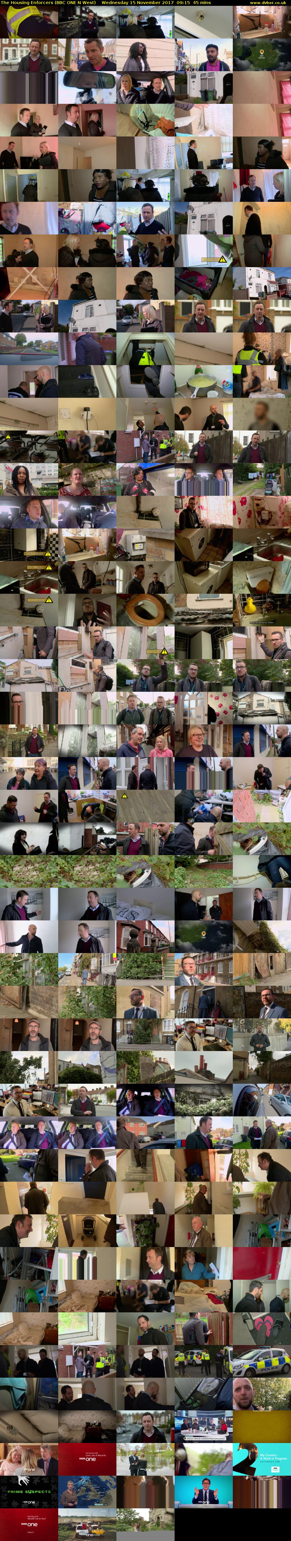 The Housing Enforcers (BBC ONE N West) Wednesday 15 November 2017 09:15 - 10:00