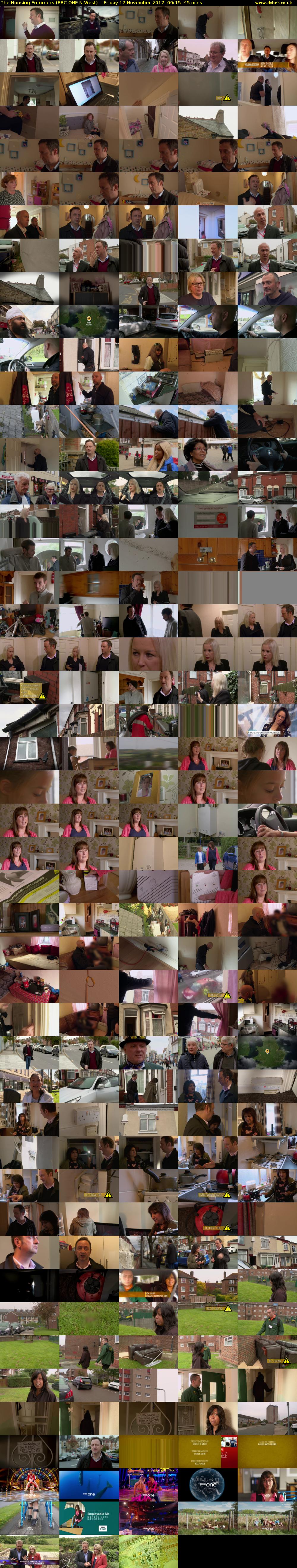 The Housing Enforcers (BBC ONE N West) Friday 17 November 2017 09:15 - 10:00