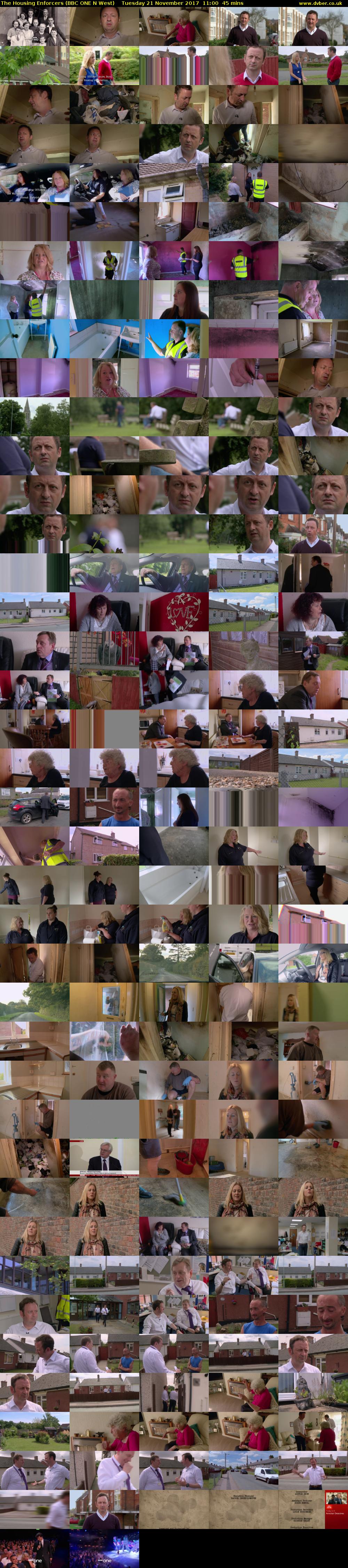 The Housing Enforcers (BBC ONE N West) Tuesday 21 November 2017 11:00 - 11:45