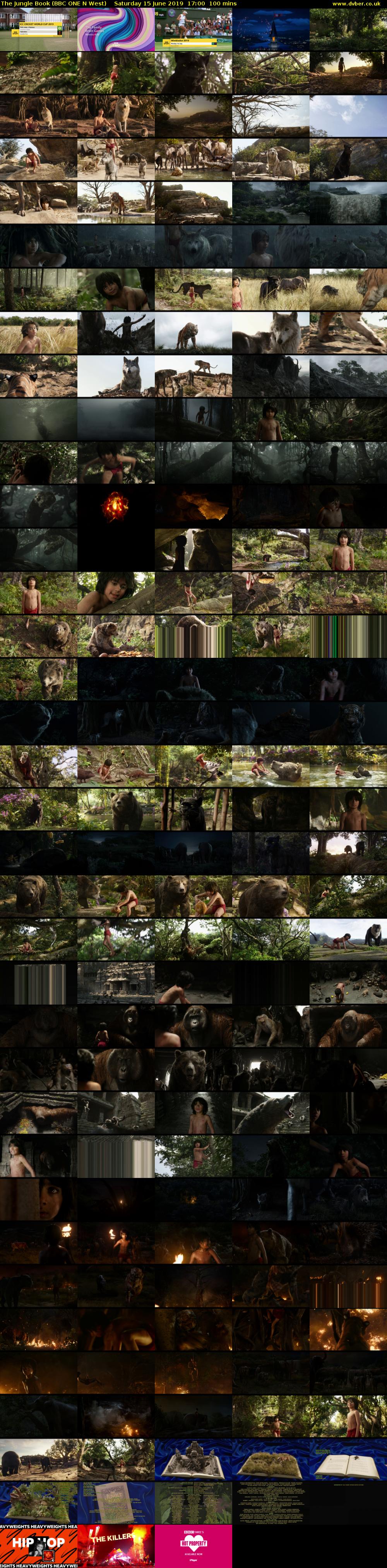 The Jungle Book (BBC ONE N West) Saturday 15 June 2019 17:00 - 18:40
