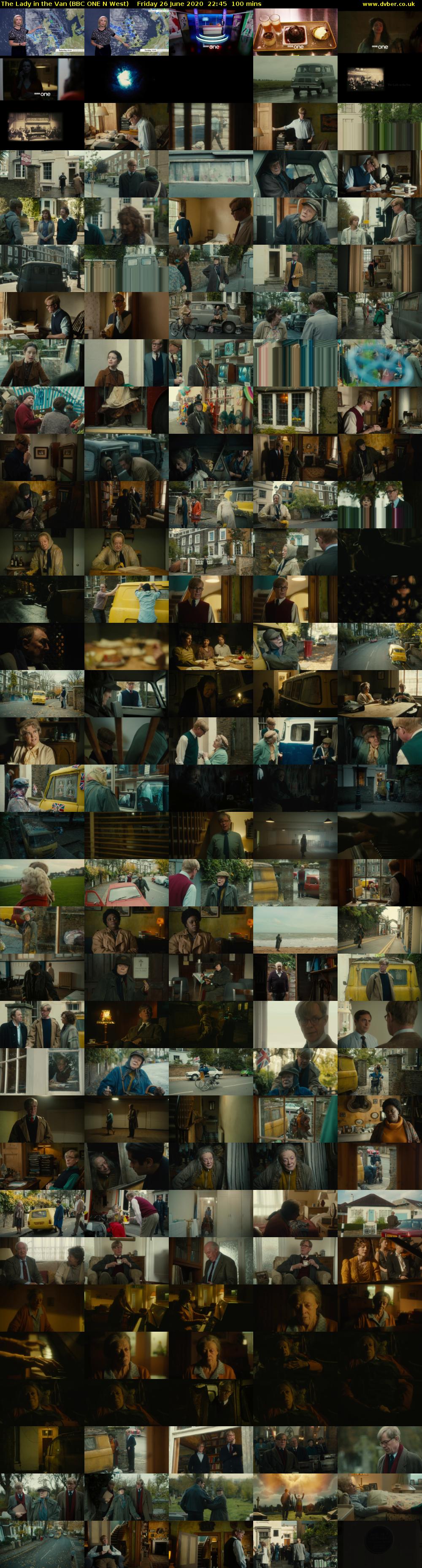 The Lady in the Van (BBC ONE N West) Friday 26 June 2020 22:45 - 00:25