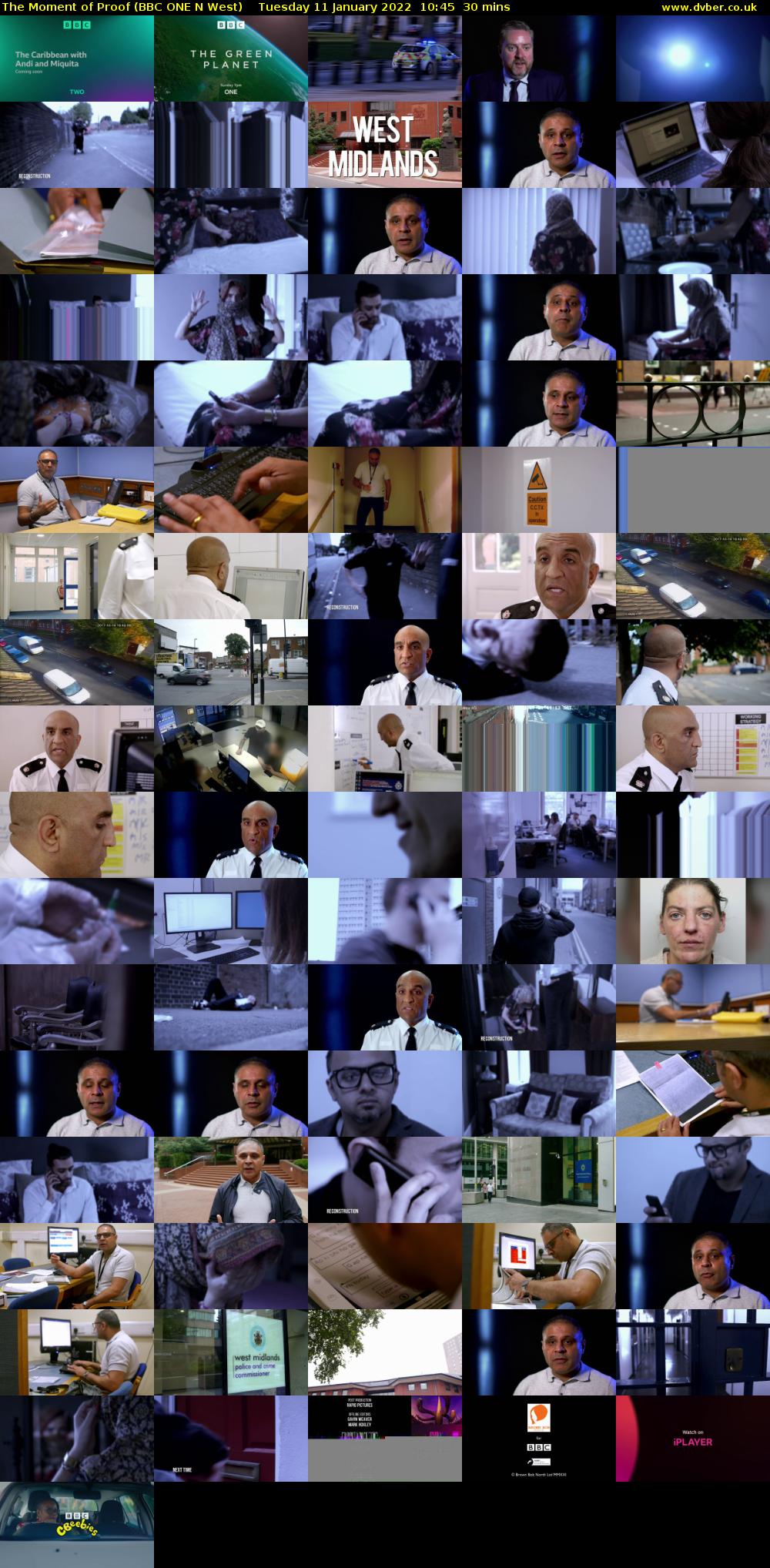 The Moment of Proof (BBC ONE N West) Tuesday 11 January 2022 10:45 - 11:15