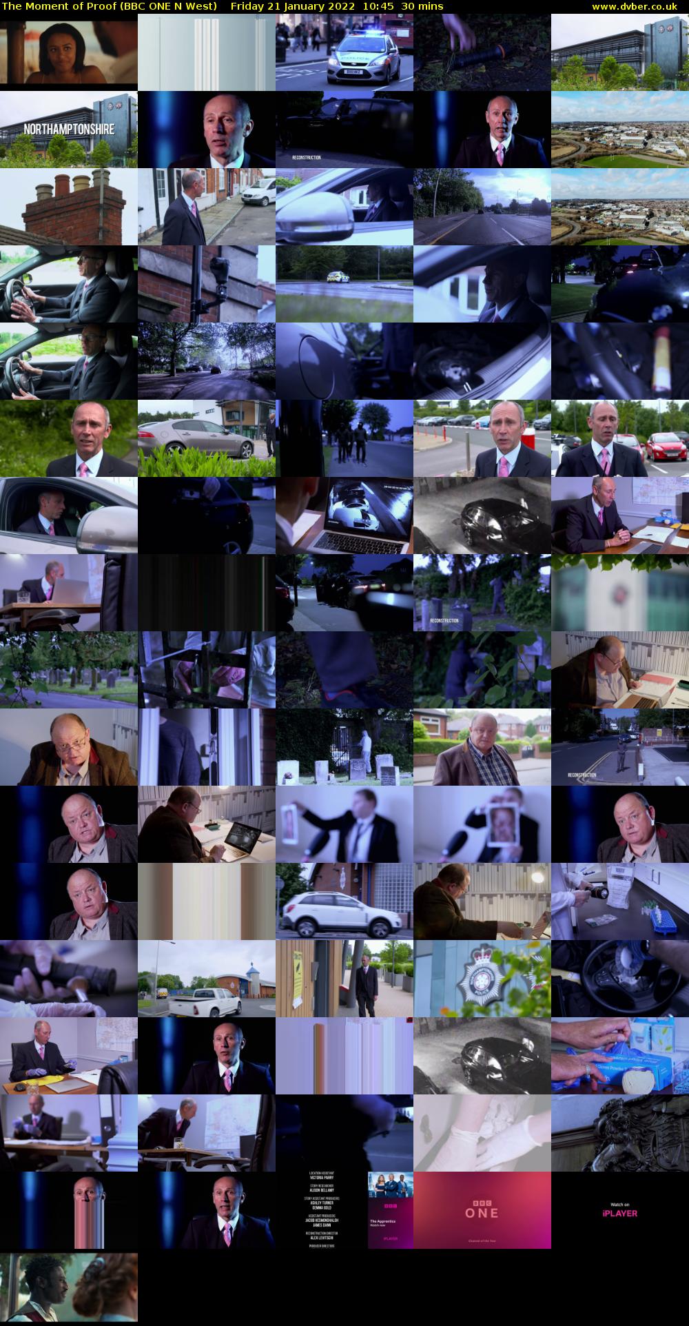 The Moment of Proof (BBC ONE N West) Friday 21 January 2022 10:45 - 11:15