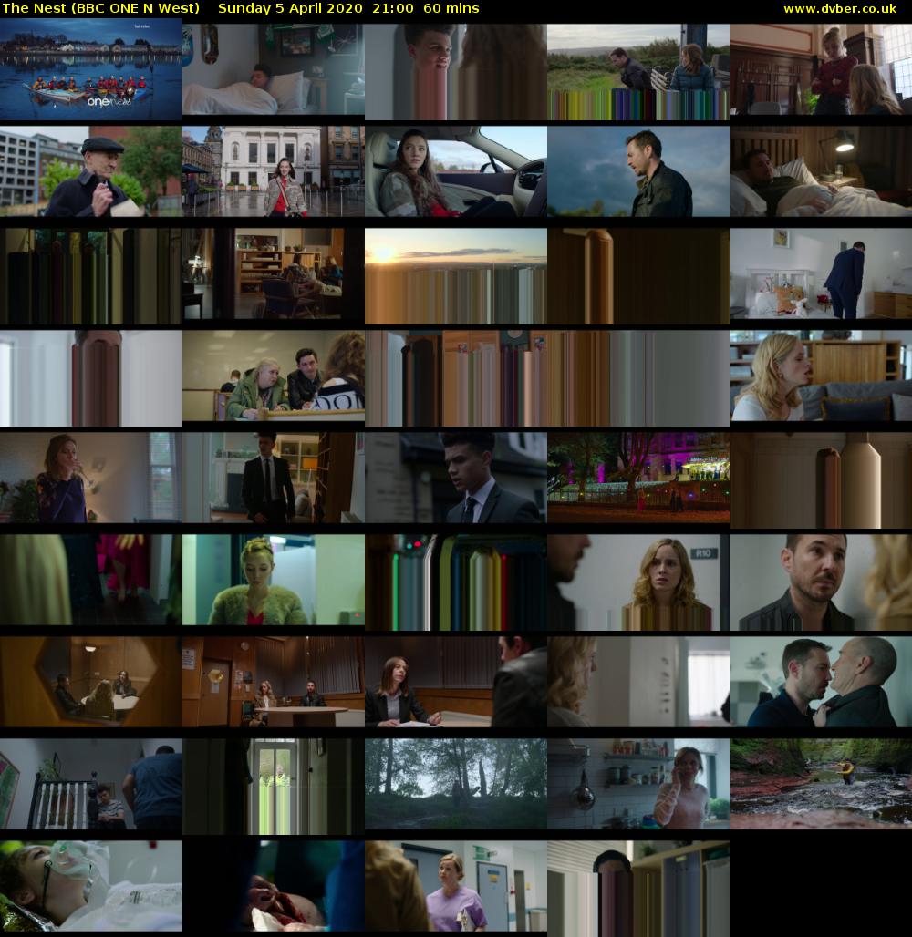 The Nest (BBC ONE N West) Sunday 5 April 2020 21:00 - 22:00