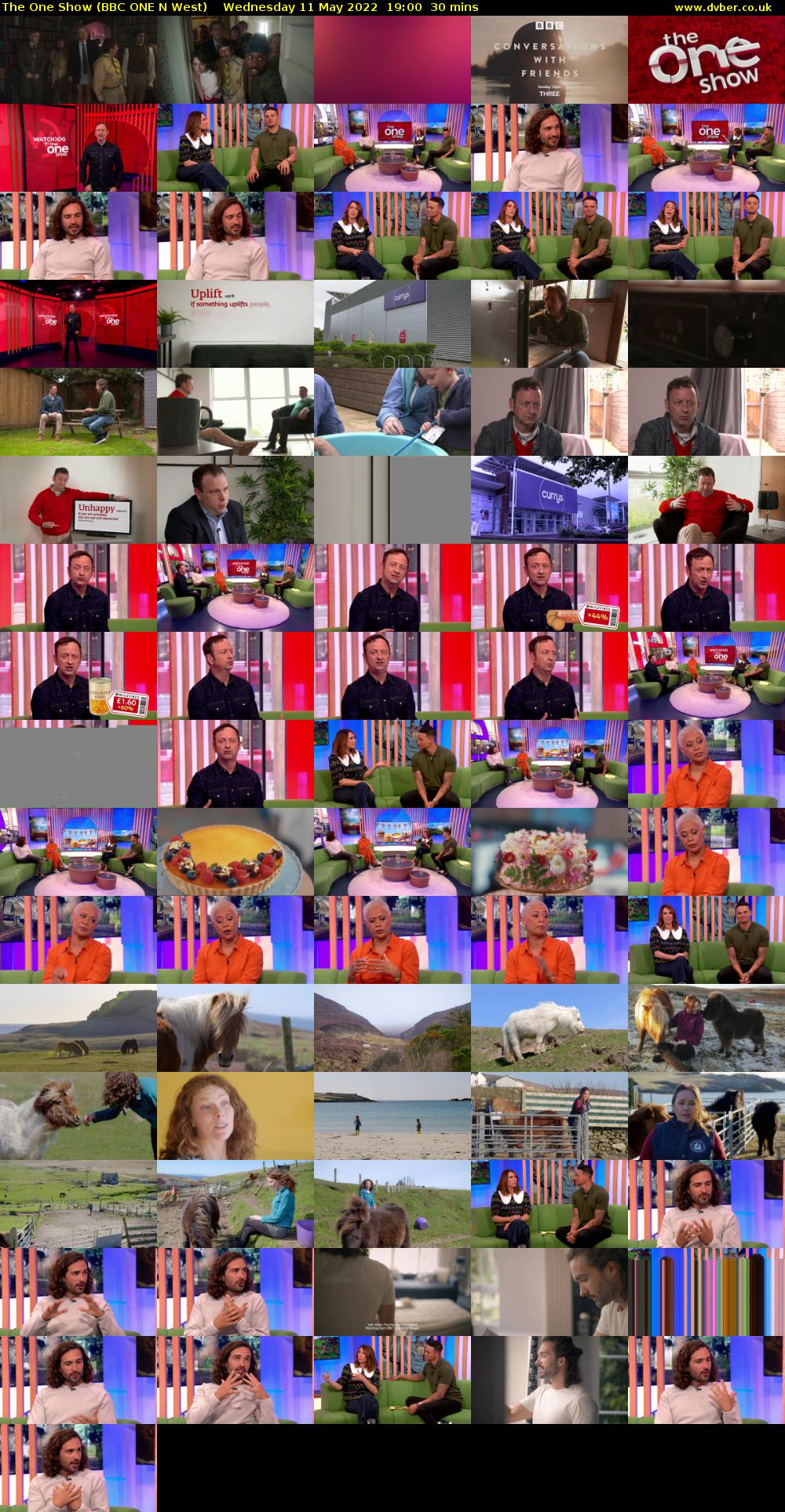 The One Show (BBC ONE N West) Wednesday 11 May 2022 19:00 - 19:30
