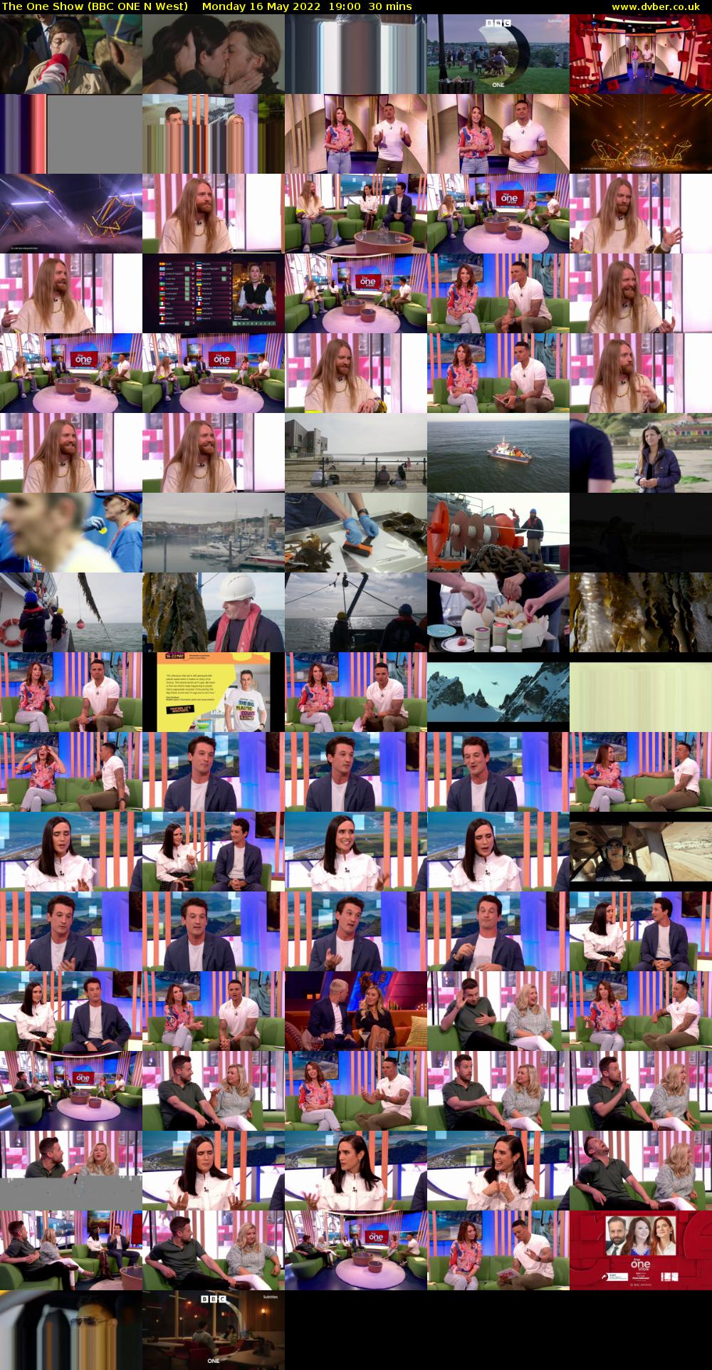 The One Show (BBC ONE N West) Monday 16 May 2022 19:00 - 19:30