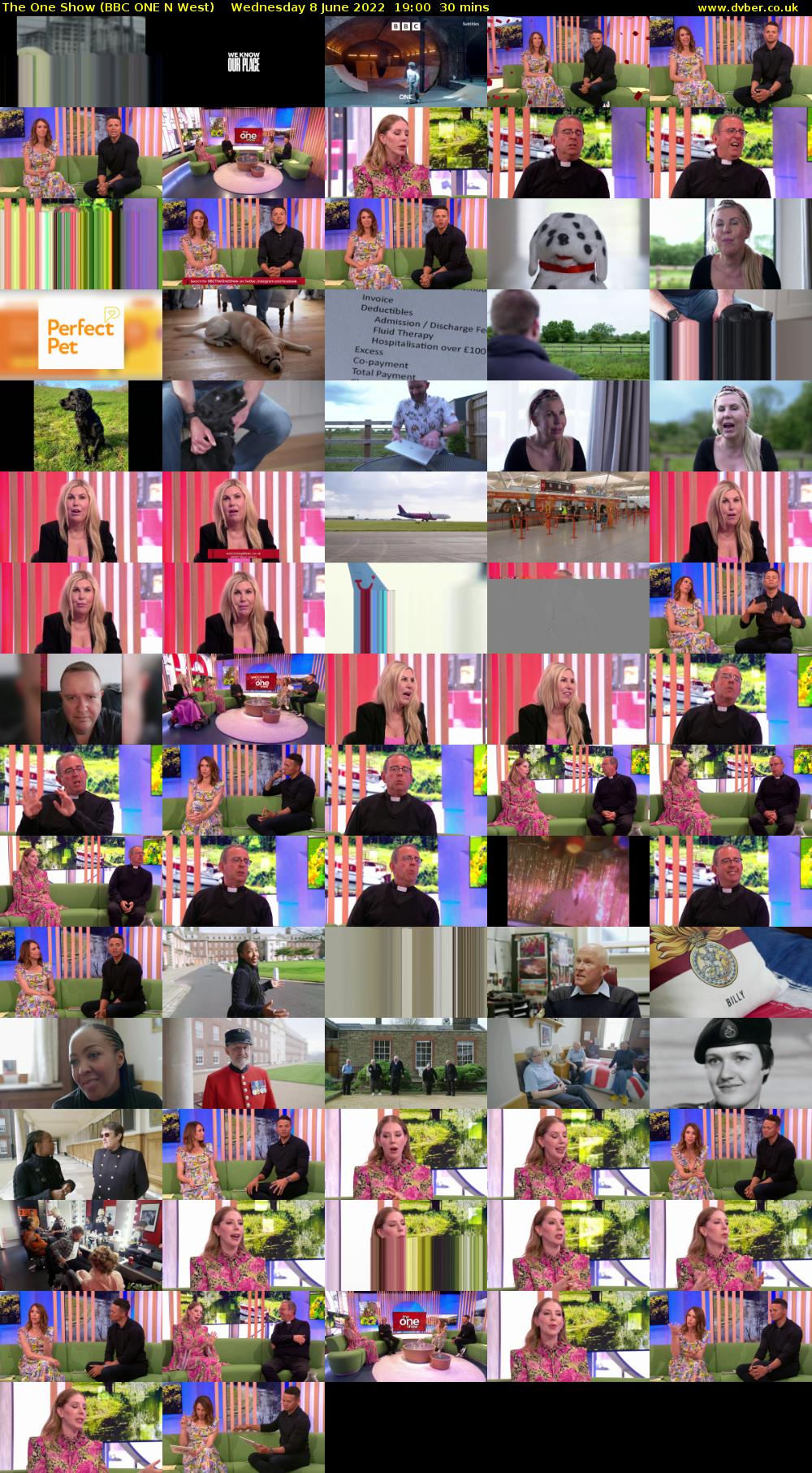 The One Show (BBC ONE N West) Wednesday 8 June 2022 19:00 - 19:30