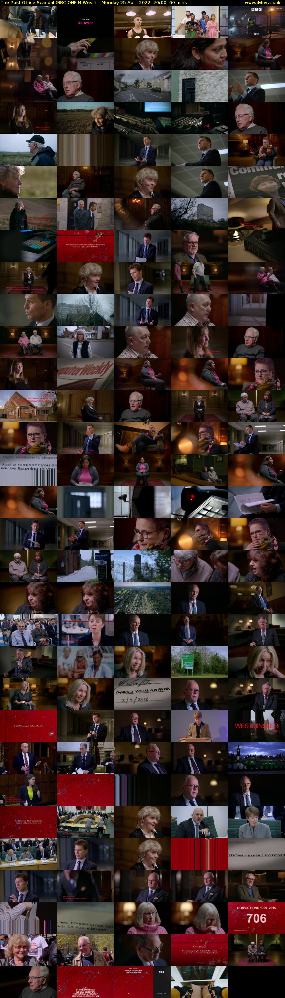 The Post Office Scandal (BBC ONE N West) Monday 25 April 2022 20:00 - 21:00