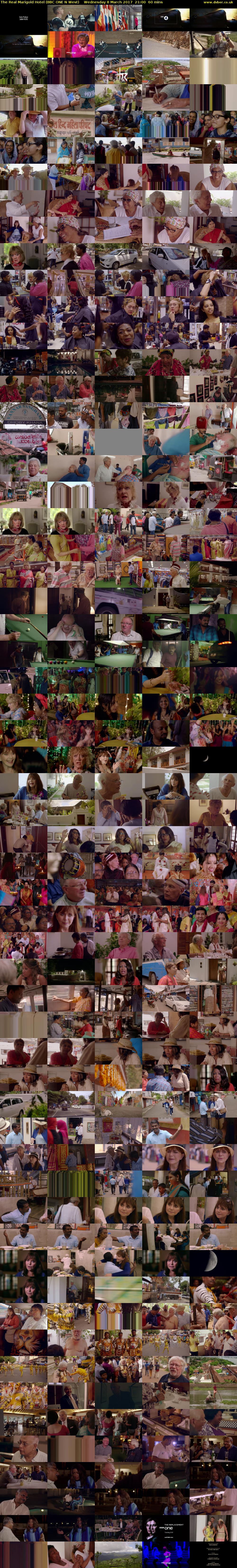 The Real Marigold Hotel (BBC ONE N West) Wednesday 8 March 2017 21:00 - 22:00