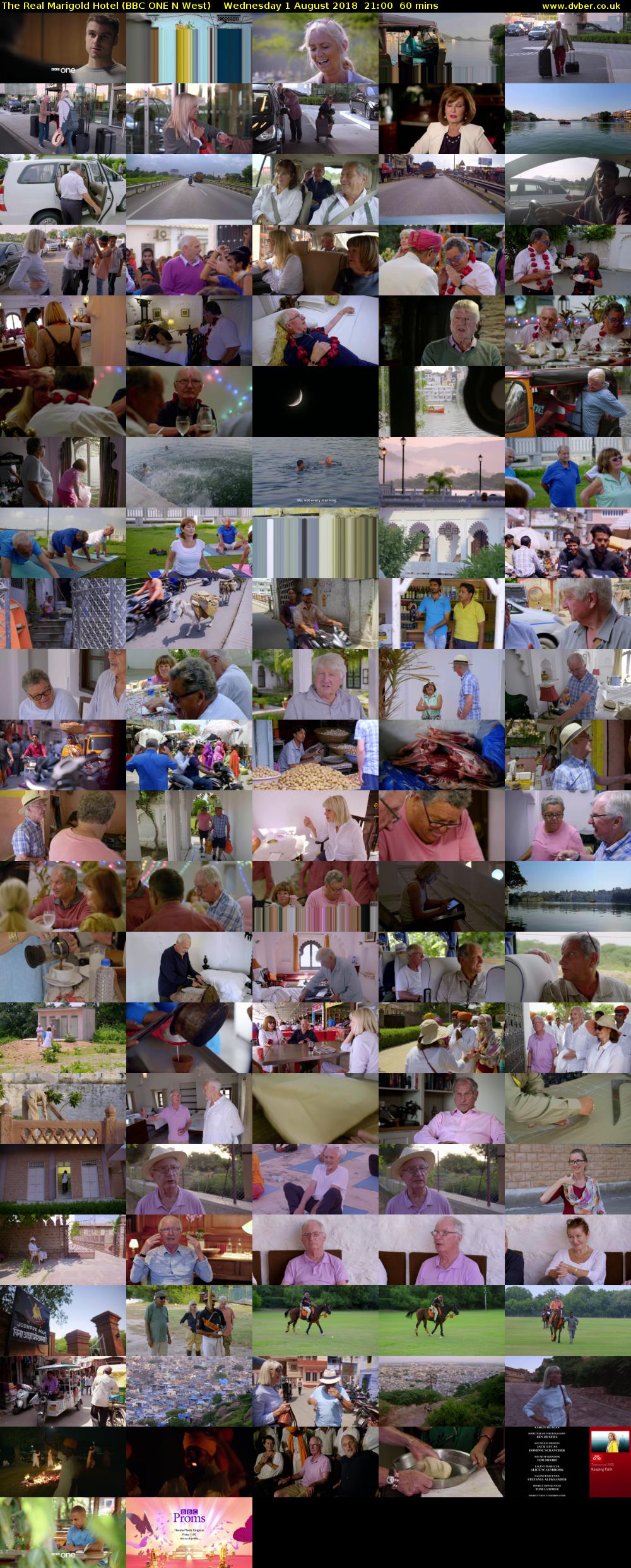 The Real Marigold Hotel (BBC ONE N West) Wednesday 1 August 2018 21:00 - 22:00