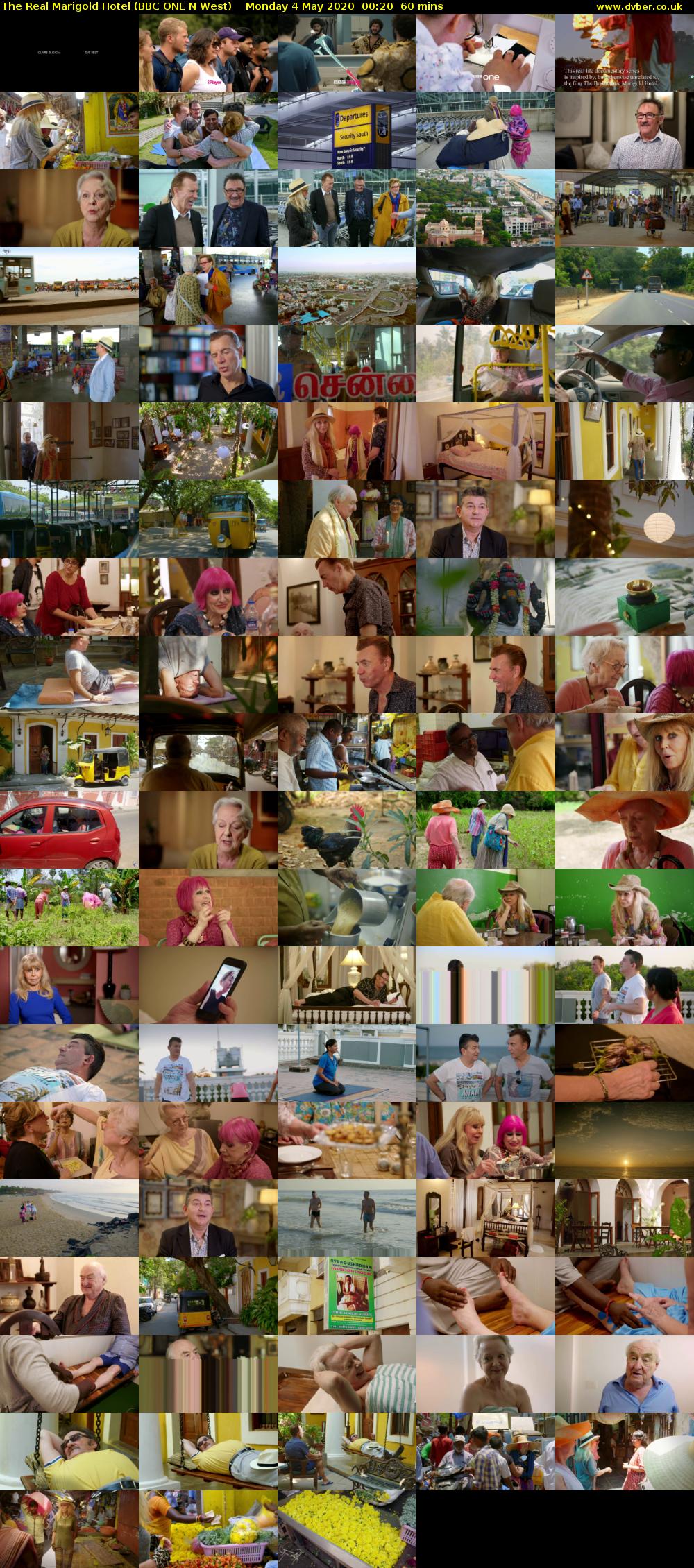 The Real Marigold Hotel (BBC ONE N West) Monday 4 May 2020 00:20 - 01:20