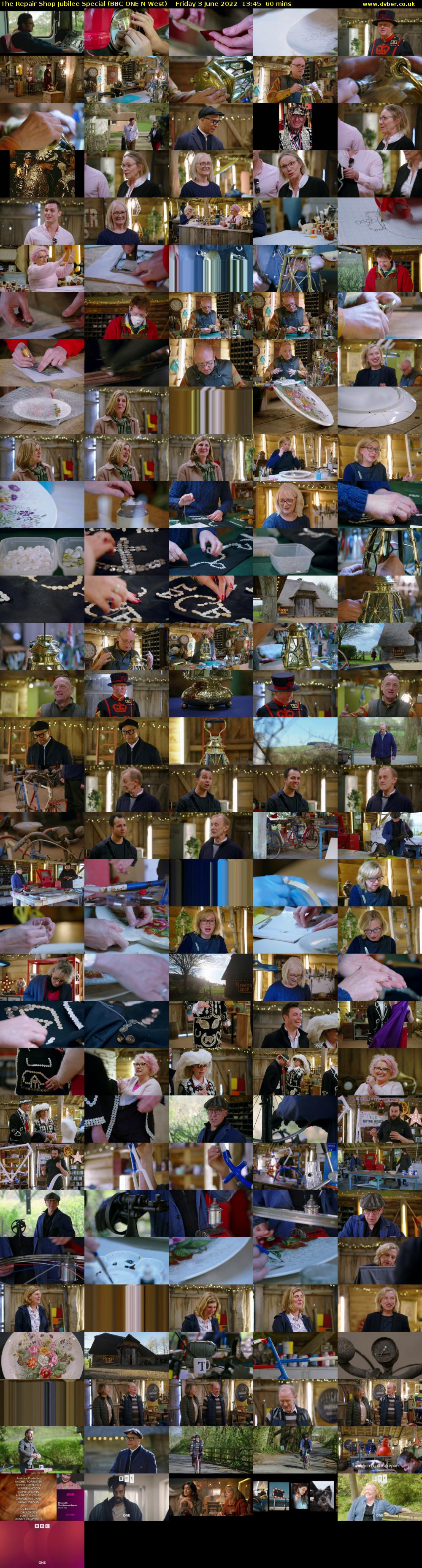 The Repair Shop Jubilee Special (BBC ONE N West) Friday 3 June 2022 13:45 - 14:45