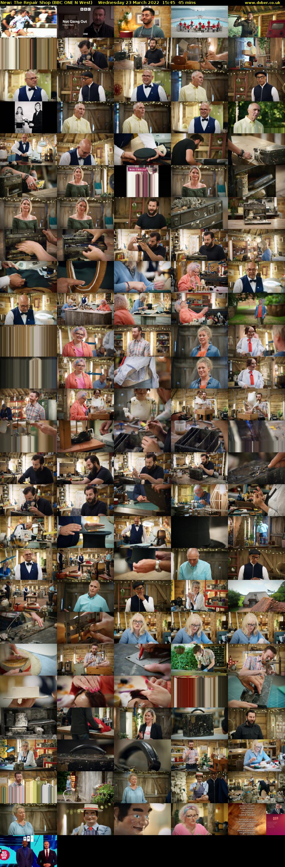 The Repair Shop (BBC ONE N West) Wednesday 23 March 2022 15:45 - 16:30