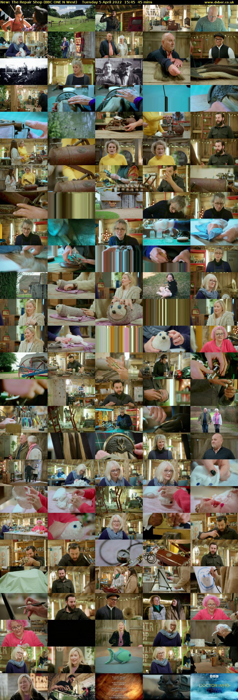 The Repair Shop (BBC ONE N West) Tuesday 5 April 2022 15:45 - 16:30