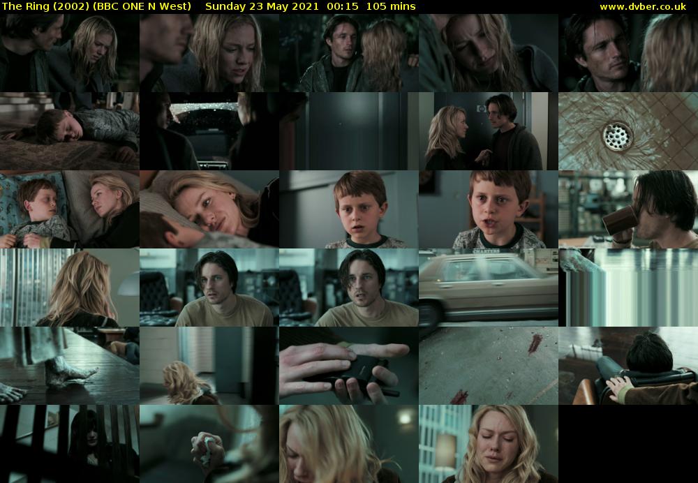 The Ring (2002) (BBC ONE N West) Sunday 23 May 2021 00:15 - 02:00
