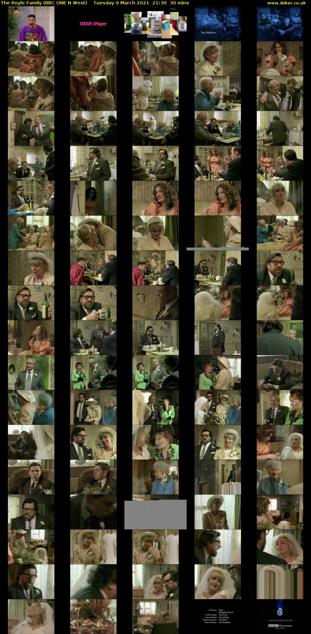 The Royle Family (BBC ONE N West) Tuesday 9 March 2021 21:30 - 22:00
