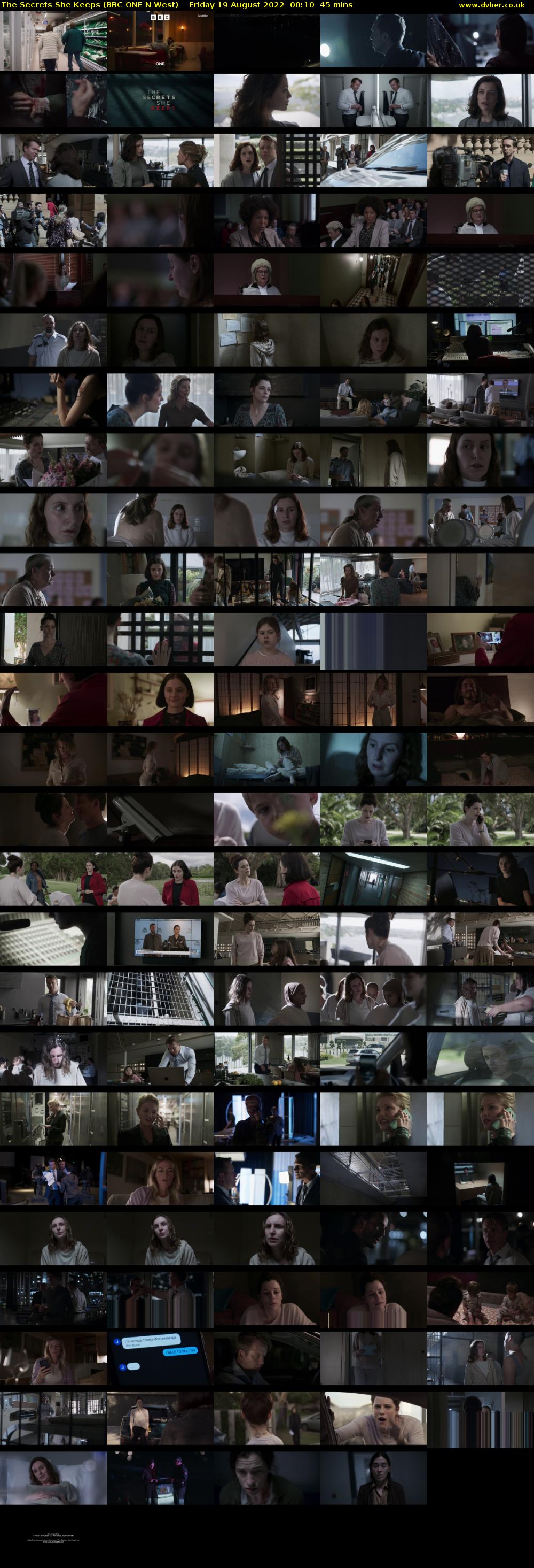The Secrets She Keeps (BBC ONE N West) Friday 19 August 2022 00:10 - 00:55