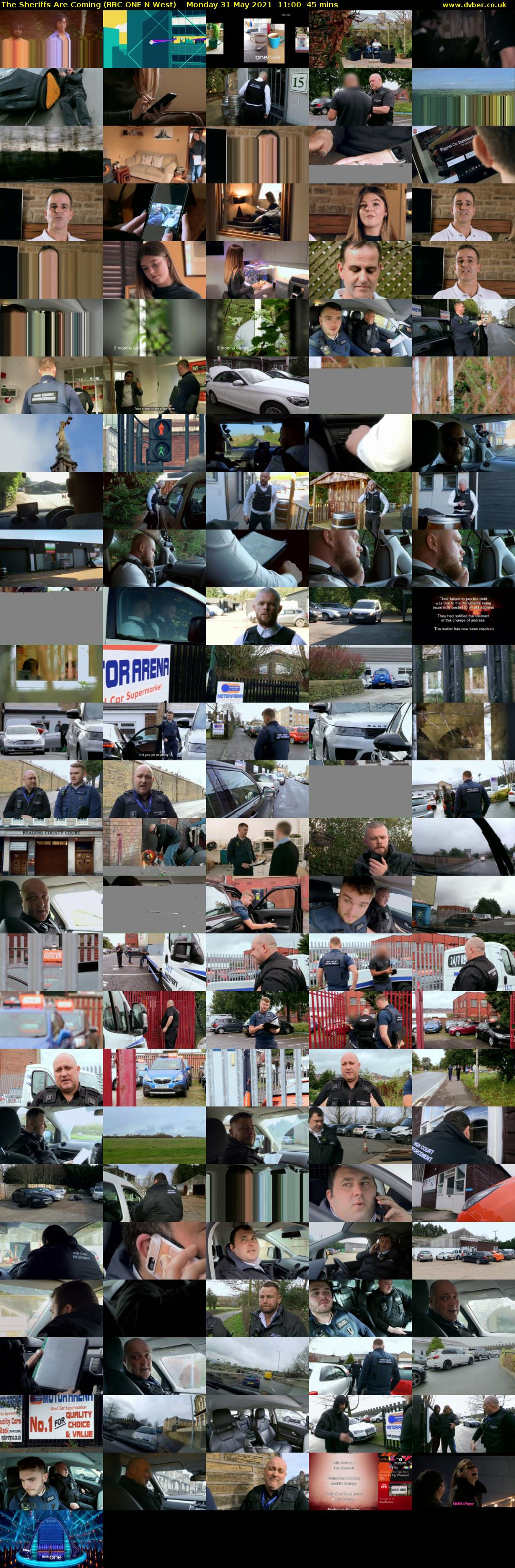 The Sheriffs Are Coming (BBC ONE N West) Monday 31 May 2021 11:00 - 11:45