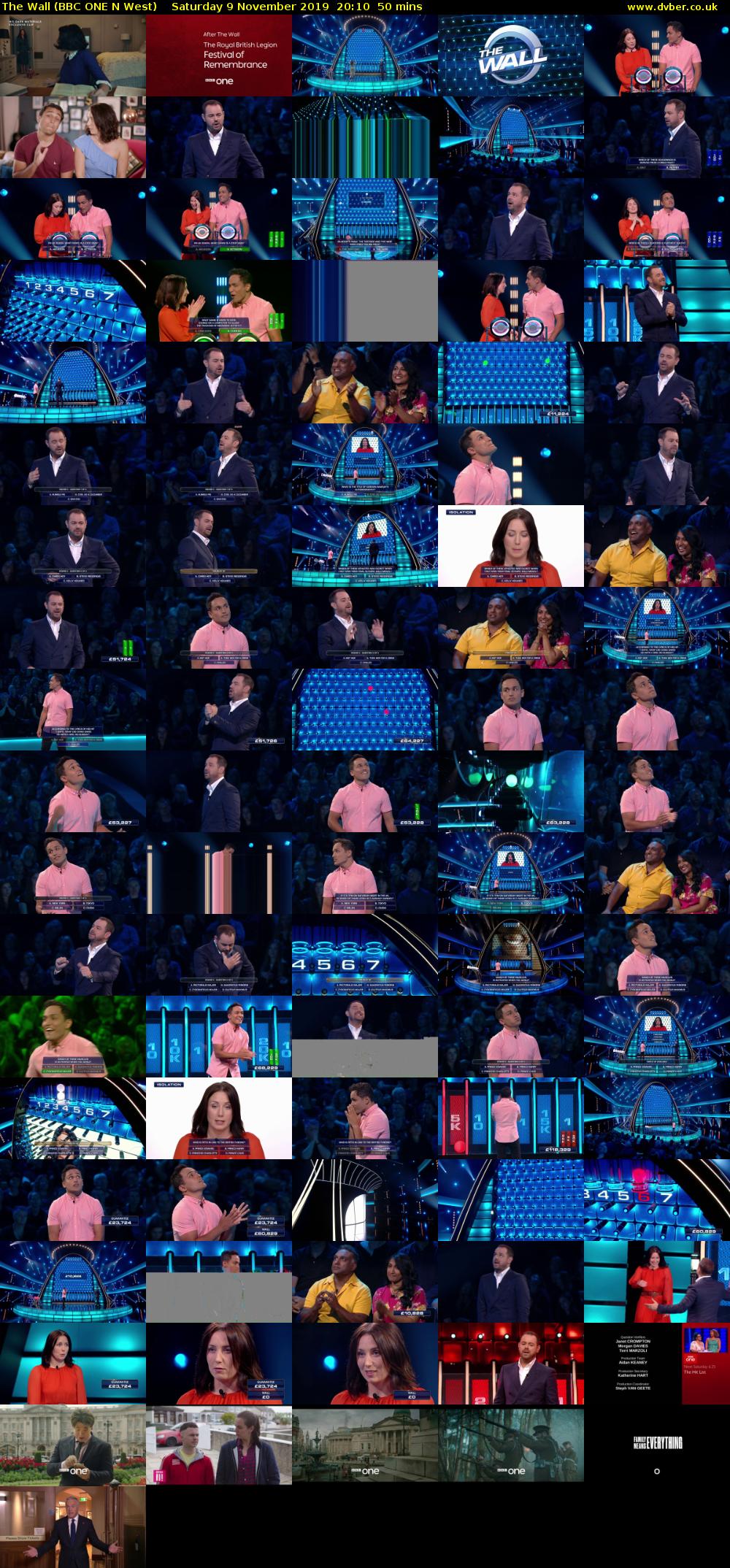 The Wall (BBC ONE N West) Saturday 9 November 2019 20:10 - 21:00