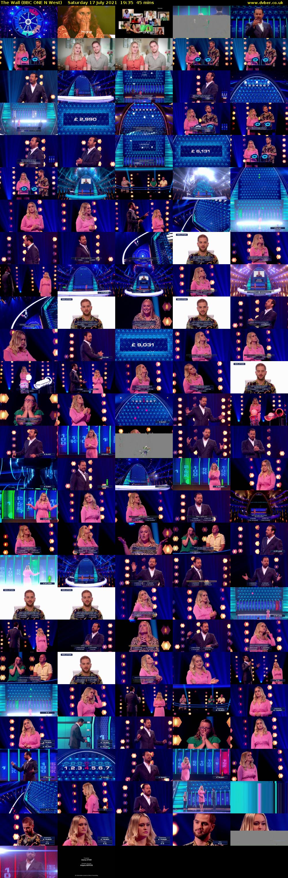 The Wall (BBC ONE N West) Saturday 17 July 2021 19:35 - 20:20