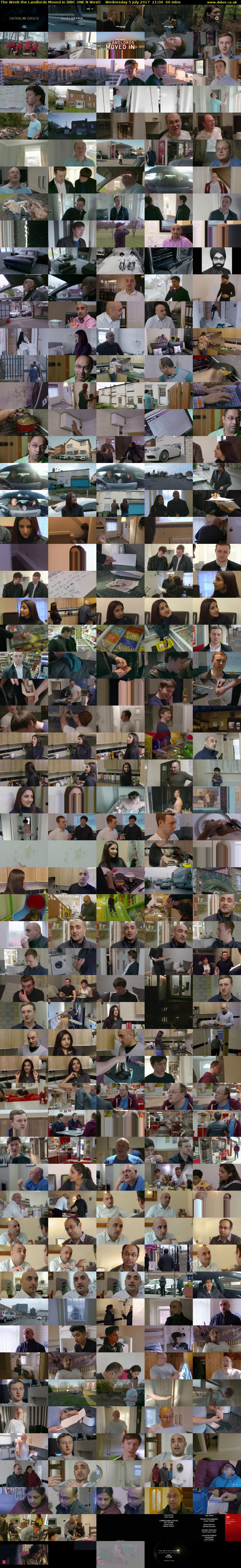The Week the Landlords Moved In (BBC ONE N West) Wednesday 5 July 2017 21:00 - 22:00
