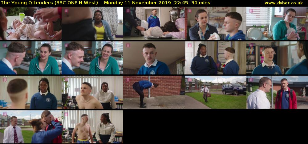 The Young Offenders (BBC ONE N West) Monday 11 November 2019 22:45 - 23:15