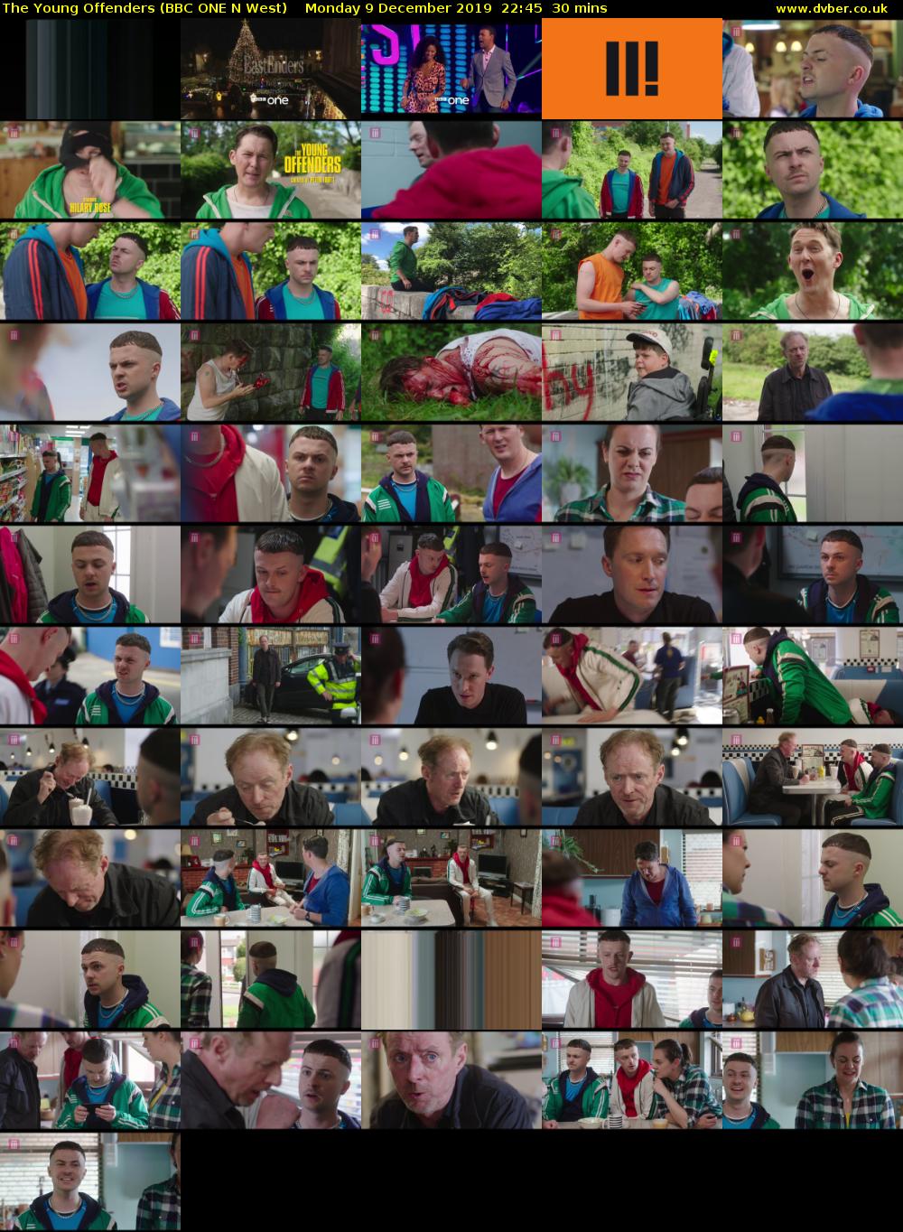 The Young Offenders (BBC ONE N West) Monday 9 December 2019 22:45 - 23:15