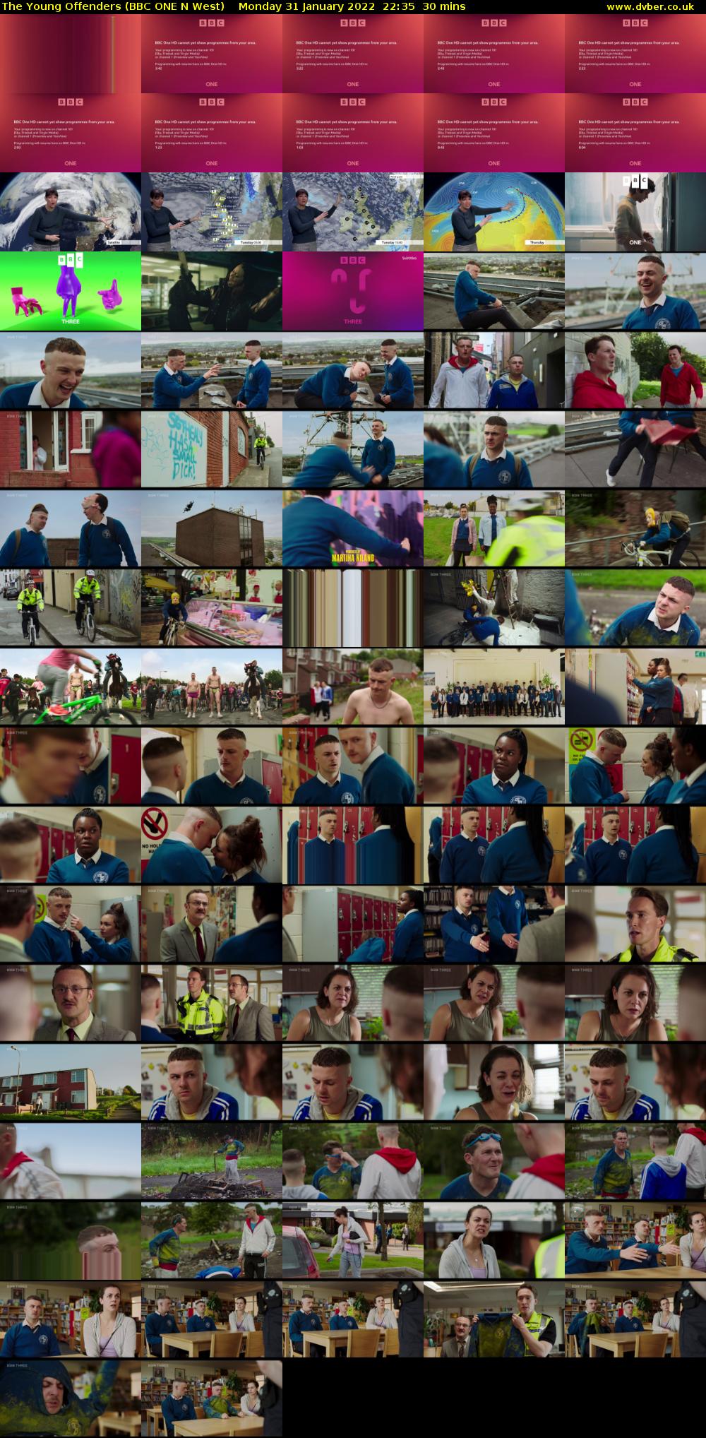 The Young Offenders (BBC ONE N West) Monday 31 January 2022 22:35 - 23:05